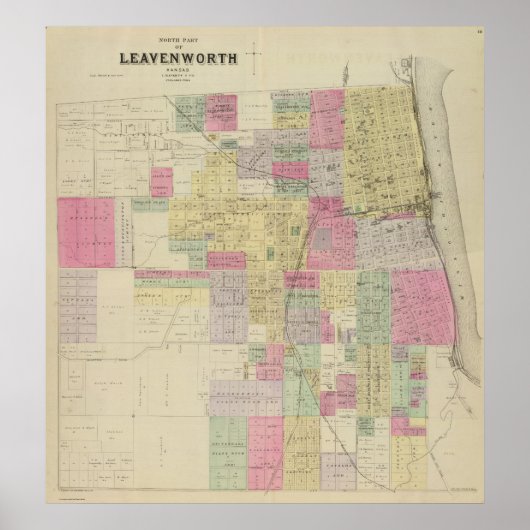 Composite Leavenworth, Kansas Poster (Vorne)
