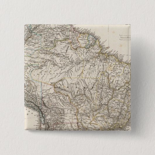 Composite Map of South America Button (Vorderseite)