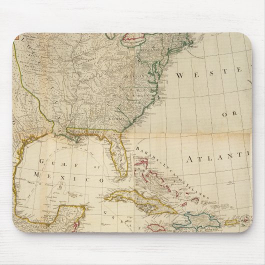 Composite North America Handkarte Mousepad (Vorne)