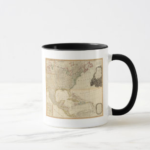 Composite North America Handkarte Tasse
