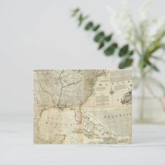 Composite North America Postkarte (Stehend Vorderseite)