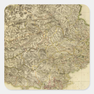 Composite Perthshire Quadratischer Aufkleber