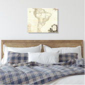Composite South America 2 Leinwanddruck (Insitu (Schlafzimmer))