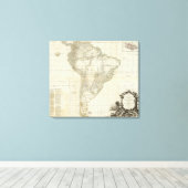 Composite South America 2 Leinwanddruck (Insitu (Holzboden))