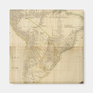 Composite South America 2 Magnet