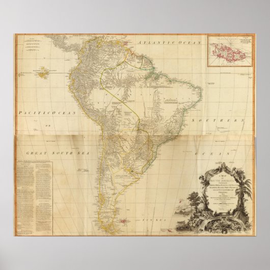 Composite South America 2 Poster (Vorne)