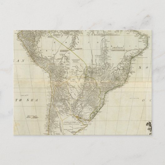 Composite South America 2 Postkarte (Vorderseite)