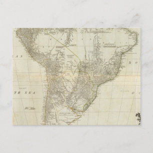Composite South America 2 Postkarte