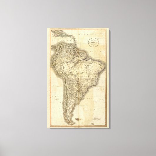 Composite South America 3 Leinwanddruck (Vorderseite)