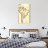 Composite South America 3 Leinwanddruck (Insitu (Schlafzimmer))