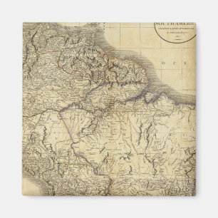 Composite South America 3 Magnet