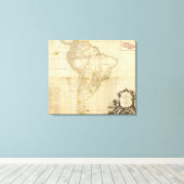 Composite South America Leinwanddruck (Insitu (Holzboden))