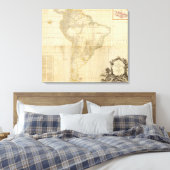 Composite South America Leinwanddruck (Insitu (Schlafzimmer))