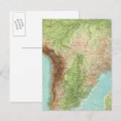 Composite South America Postkarte (Vorne/Hinten)