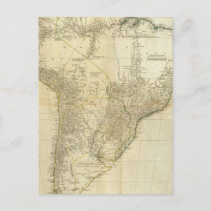 Composite South America Postkarte