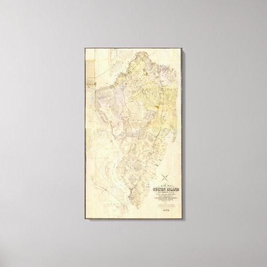 Composite Staten Island Leinwanddruck (Vorderseite)