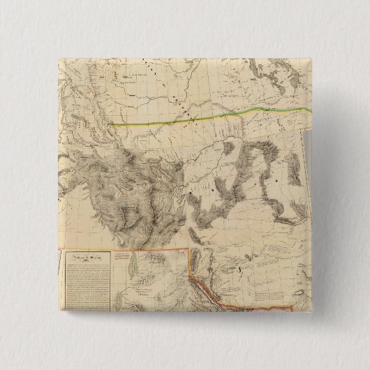 Composite Western United Staaten Button (Vorderseite)