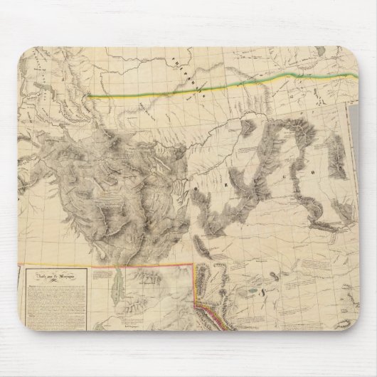 Composite Western United Staaten Mousepad (Vorne)