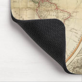 Composite World handfarbene Karte Mousepad (Ecke)