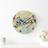 Composition 8, 1923 by Wassily Kandinsky Große Wanduhr (Zuhause)
