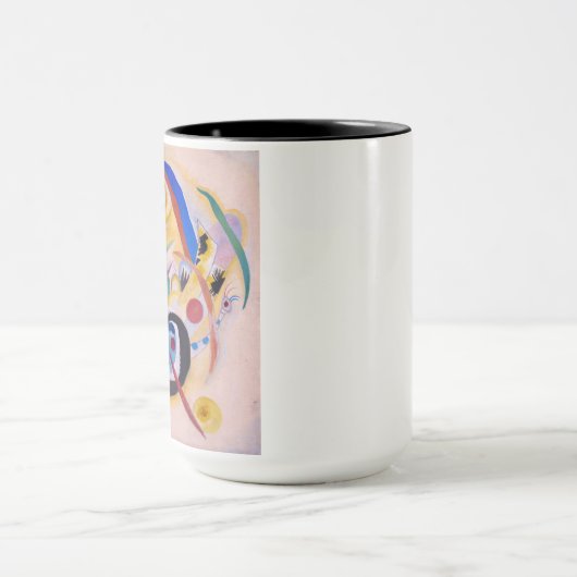 Composition in yellow, 1923 by Wassily Kandinsky Tasse (Zentrum)