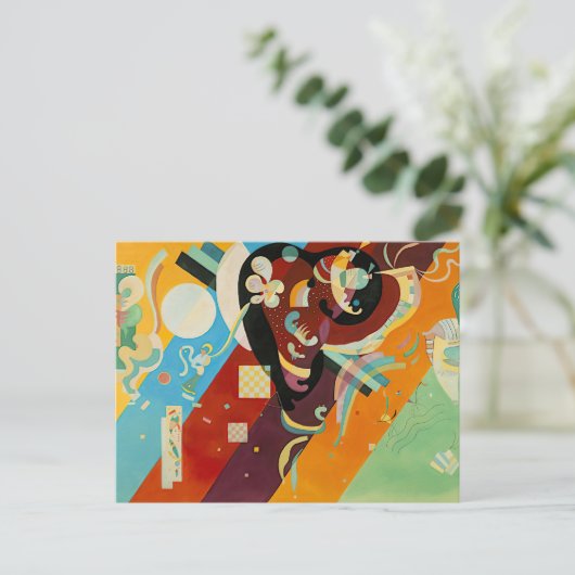 Composition IX, Wassily Kandinsky Postkarte (Stehend Vorderseite)