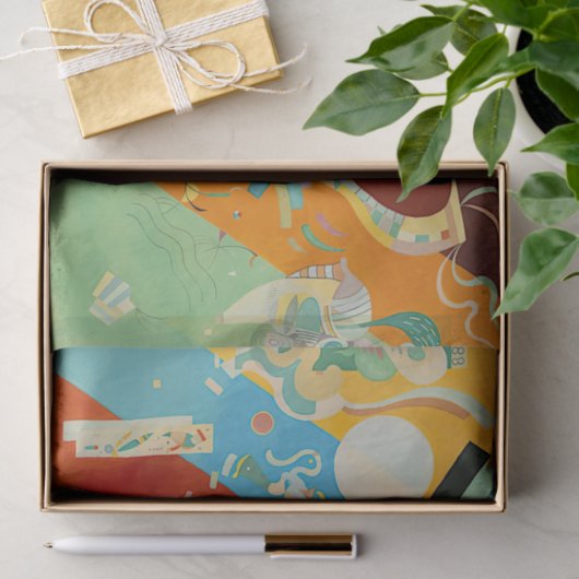 Composition IX, Wassily Kandinsky Seidenpapier (Geschenk)