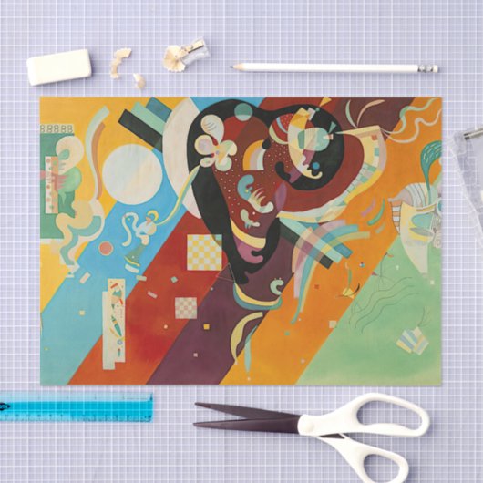 Composition IX, Wassily Kandinsky Seidenpapier (Handwerk)