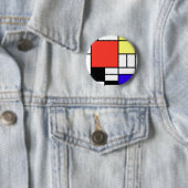 Composition , Mondriaan Button (Beispiel)