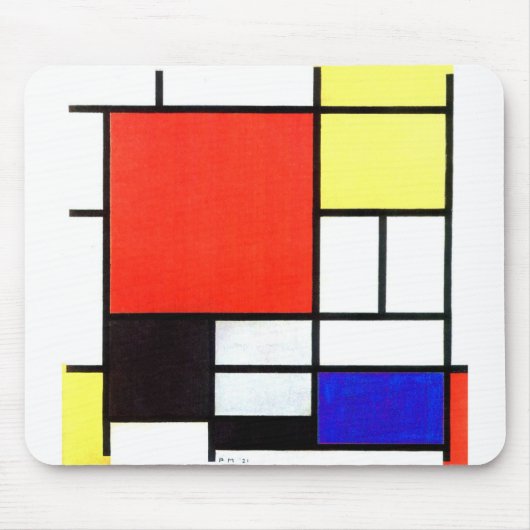 Composition , Mondriaan Mousepad (Vorne)
