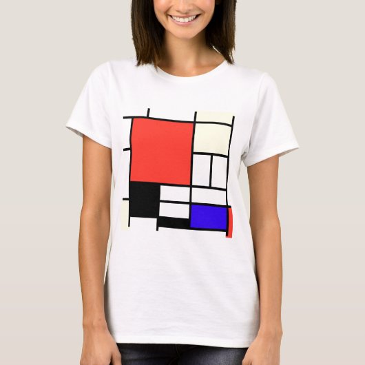 Composition , Mondriaan T-Shirt (Vorderseite)