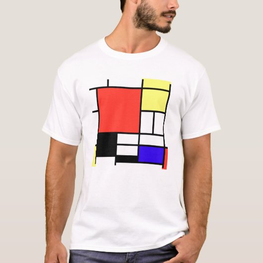 Composition , Mondriaan T-Shirt (Vorderseite)