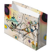 Composition VIII by Wassily Kandinsky Große Geschenktüte (Vorderseite Schrägansicht)