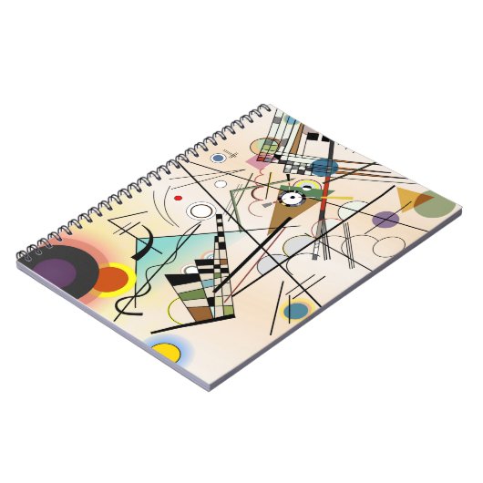 Composition VIII by Wassily Kandinsky Notizblock (Linke Seite)