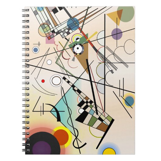 Composition VIII by Wassily Kandinsky Notizblock (Vorderseite)