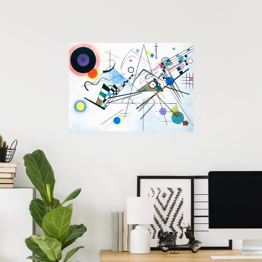 Composition VIII by Wassily Kandinsky Poster (Heimbüro)
