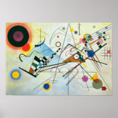 Composition VIII by Wassily Kandinsky Poster (Vorne)