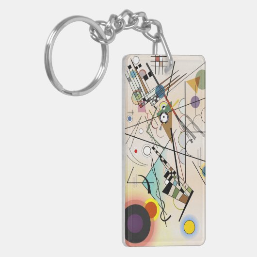 Composition VIII by Wassily Kandinsky Schlüsselanhänger (Vorderseite links)