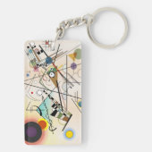Composition VIII by Wassily Kandinsky Schlüsselanhänger (Rückseite)