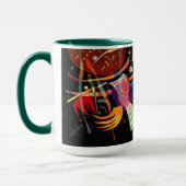 Composition X Biomorphic Abstraction Art Monogram Tasse (Links)