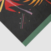 Composition X Biomorphic Abstraction - Kandinsky Seidenpapier (Ausschnitt)