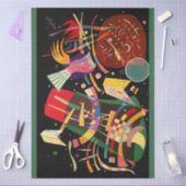 Composition X Biomorphic Abstraction - Kandinsky Seidenpapier (Basteln)