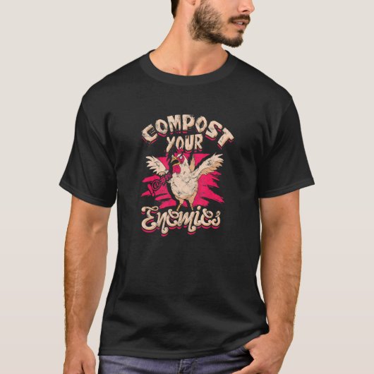Compost-Compost für Enemies T-Shirt (Vorderseite)