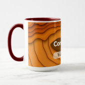 Compost Cycle Mug Custom Tasse (Links)