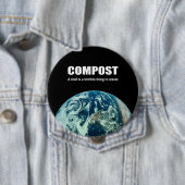 Compost: Eine Rinde ist eine schreckliche Sache zu Button (Beispiel)