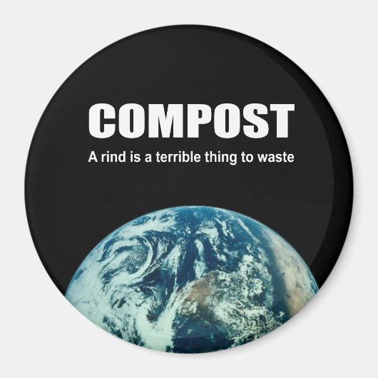 Compost: Eine Rinde ist eine schreckliche Sache zu Magnet (Vorne)