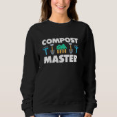 Compost Master Bio Gartenenthusiasten Sweatshirt (Vorderseite)