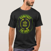 Compost The Rich Expert Composter Composting Worms T-Shirt (Vorderseite)