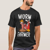 Compost Worm Farmer Expert Composter Composting Wo T-Shirt (Vorderseite)