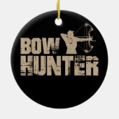 Compound Bow Jagd Hirsch Sport Hobby Keramik Ornament (Hinten)